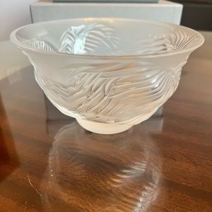 Lalique Crystal Bowl
